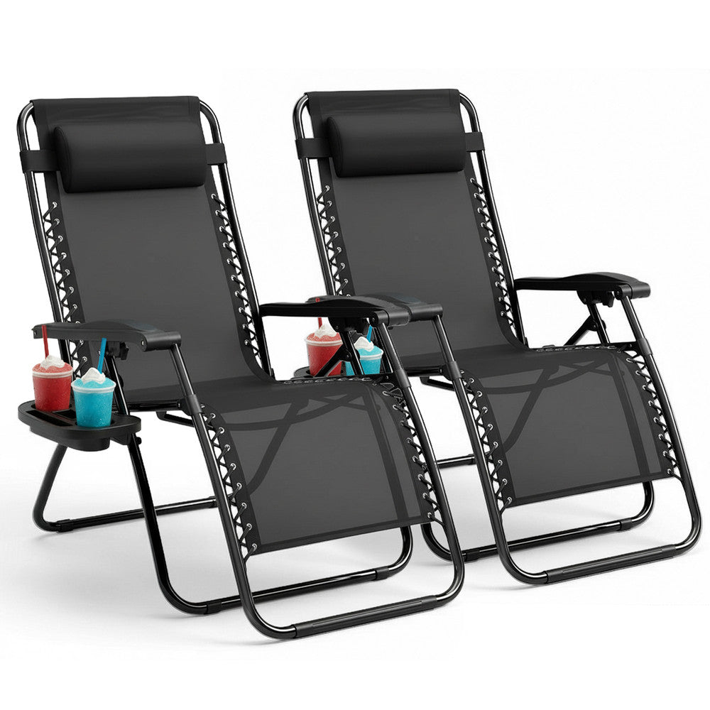 Textoline Zero Gravity Chairs Set of 2