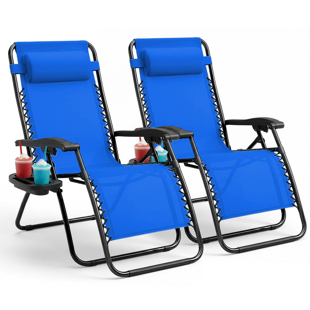 Textoline Zero Gravity Chairs Set of 2
