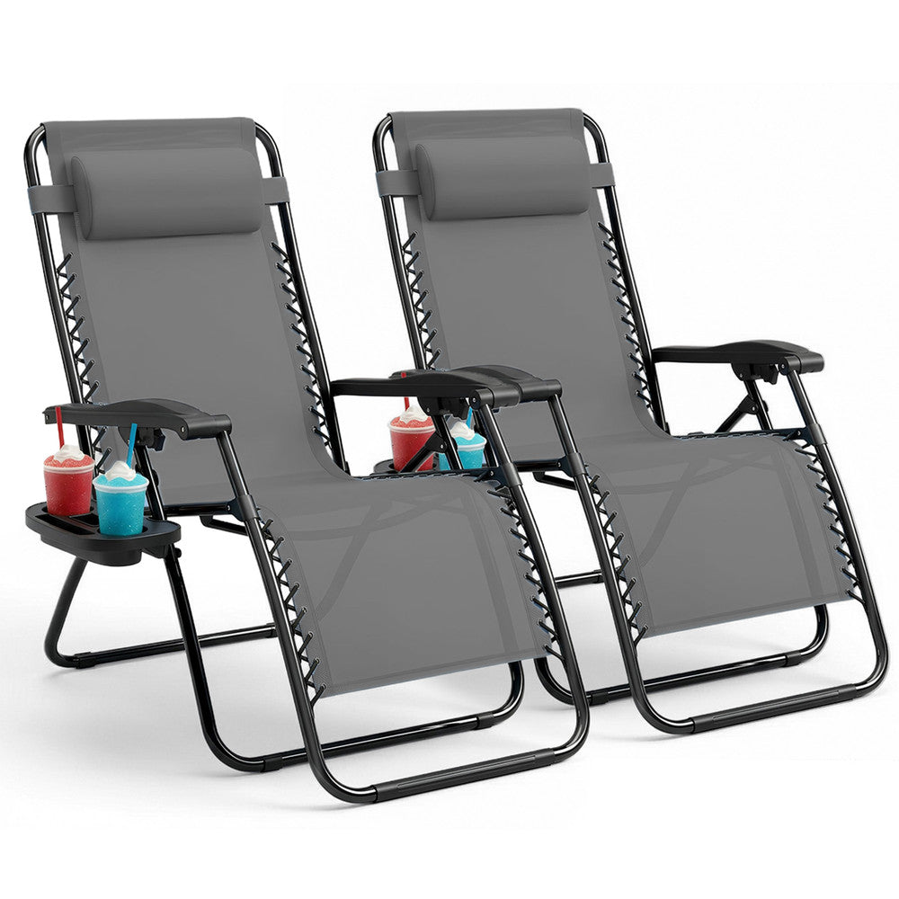 Textoline Zero Gravity Chairs Set of 2