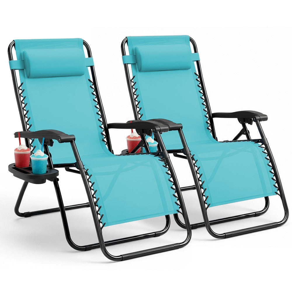 Textoline Zero Gravity Chairs Set of 2