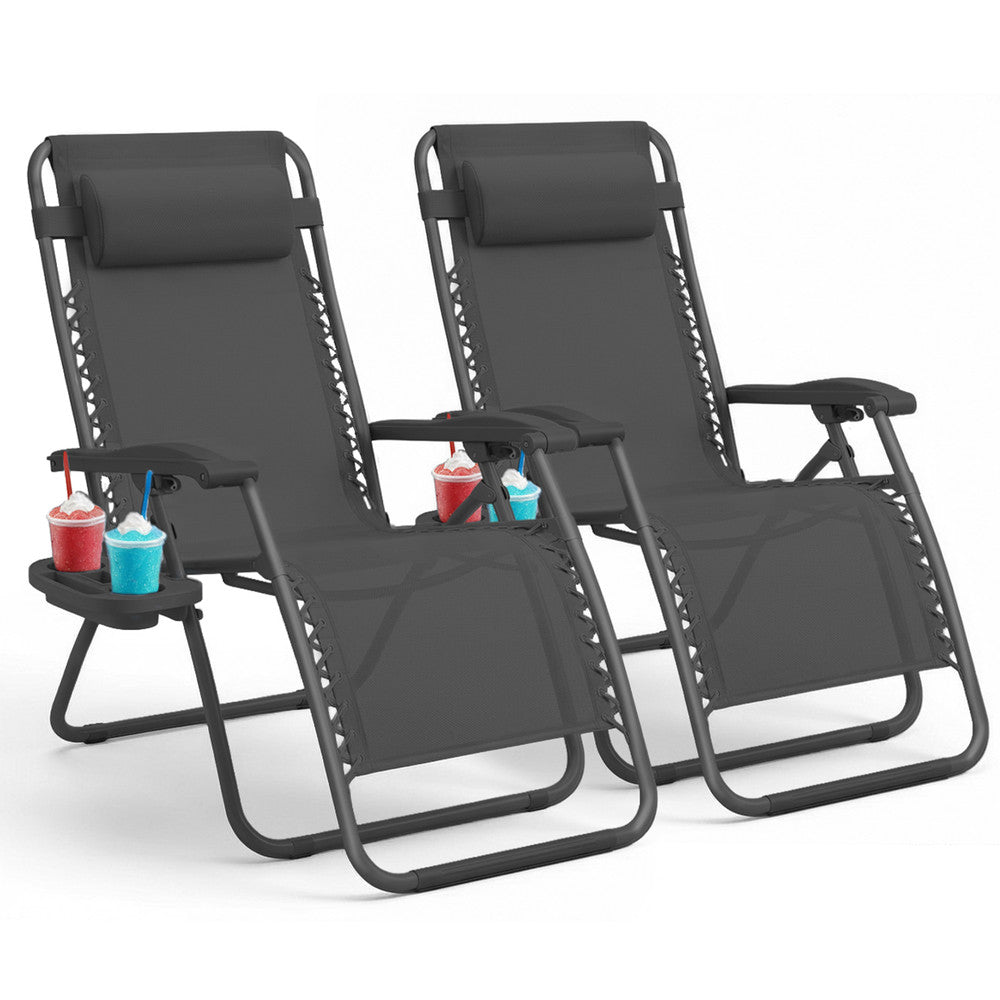 Textoline Zero Gravity Chairs Set of 2