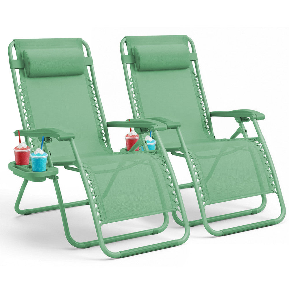 Textoline Zero Gravity Chairs Set of 2