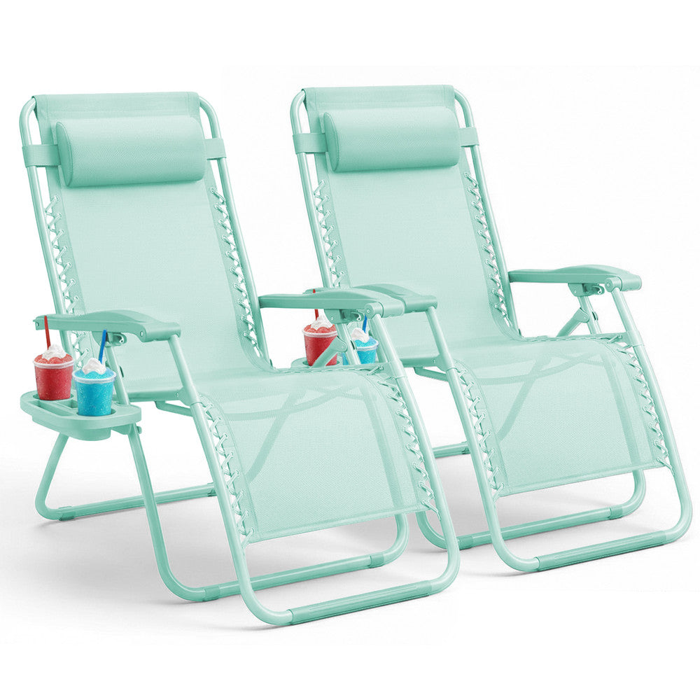 Textoline Zero Gravity Chairs Set of 2