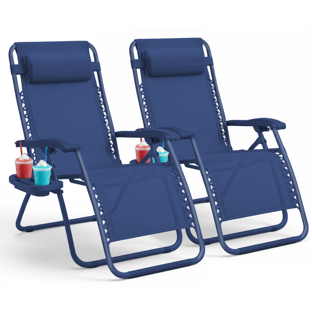 Textoline Zero Gravity Chairs Set of 2