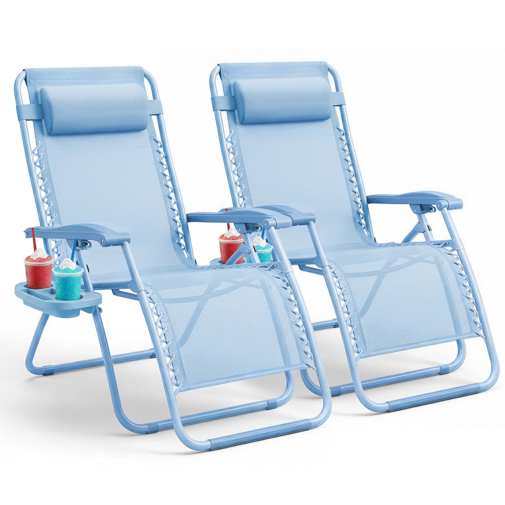 Textoline Zero Gravity Chairs Set of 2