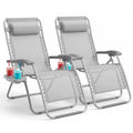 Textoline Zero Gravity Chairs Set of 2