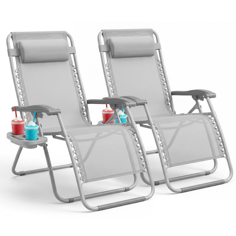 Textoline Zero Gravity Chairs Set of 2
