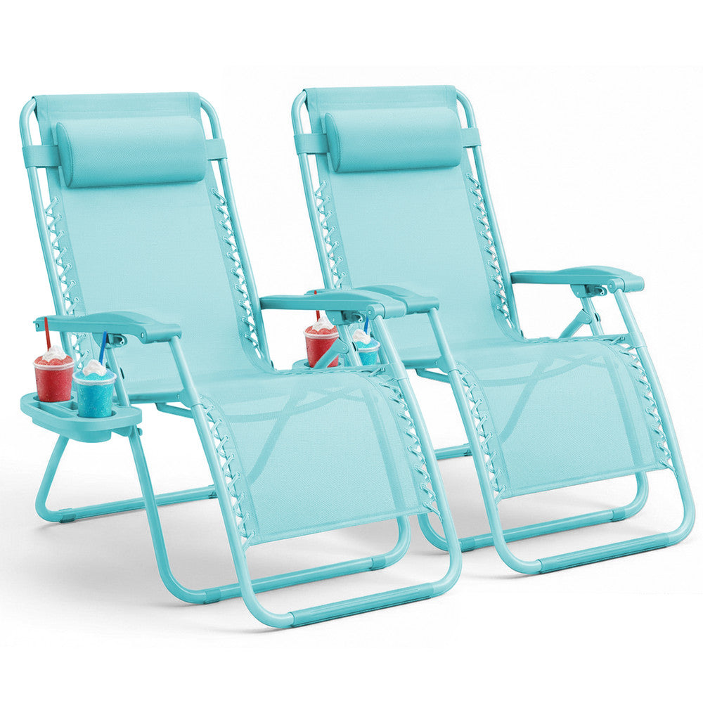 Textoline Zero Gravity Chairs Set of 2
