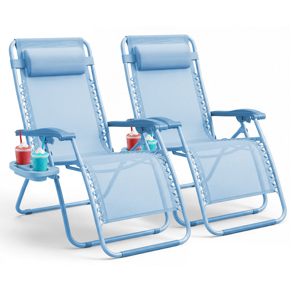 Textoline Zero Gravity Chairs Set of 2