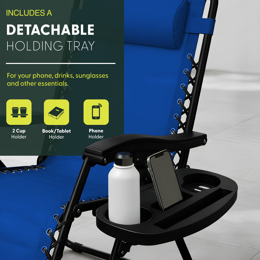 Textoline Zero Gravity Chairs Set of 2