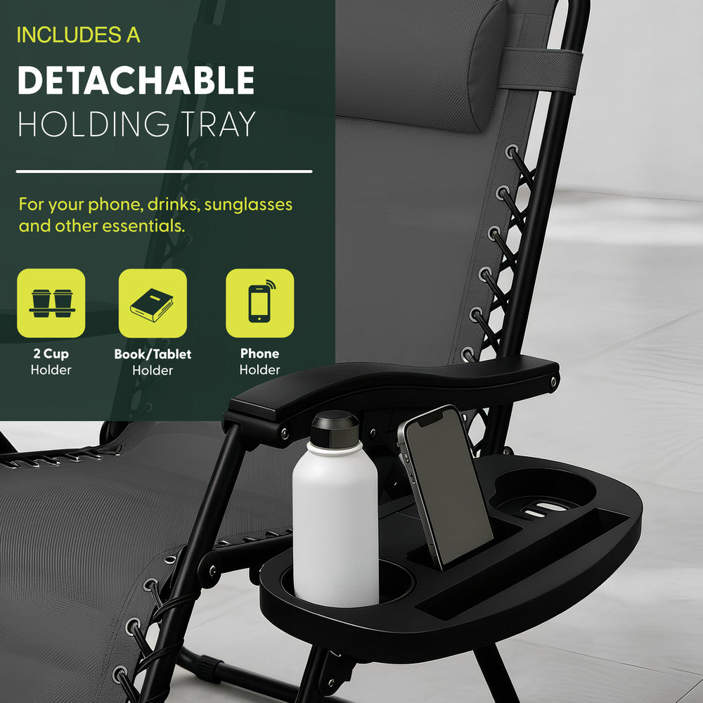Textoline Zero Gravity Chairs Set of 2