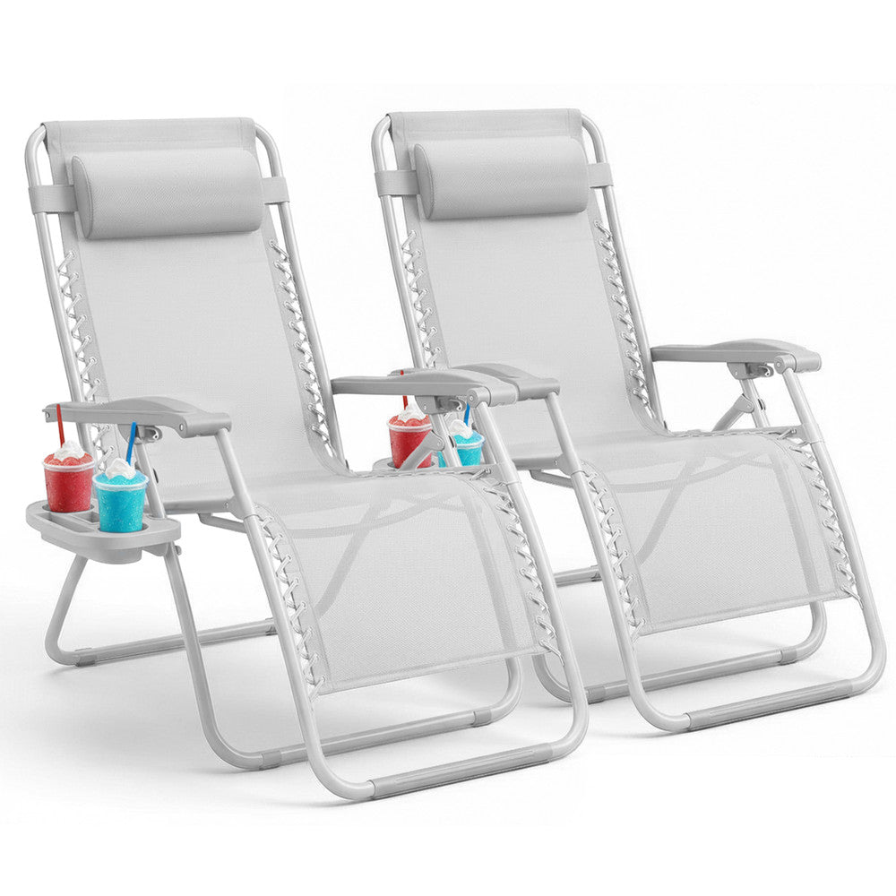Textoline Zero Gravity Chairs Set of 2